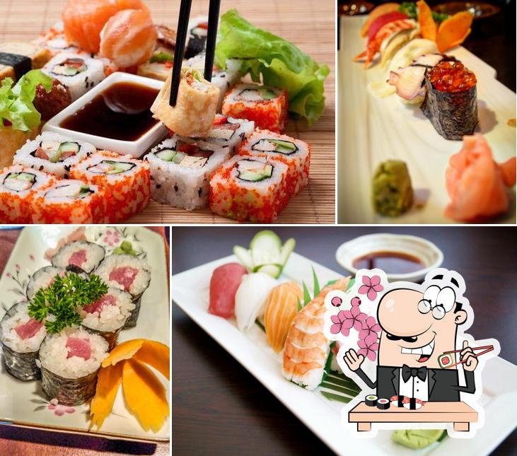 Get various sushi options