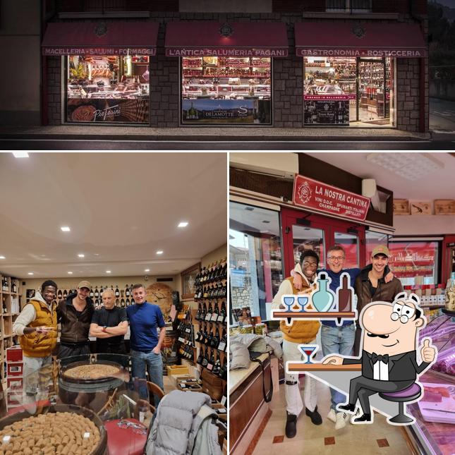 Siediti a un tavolo di L'Antica Salumeria di Pagani Massimo
