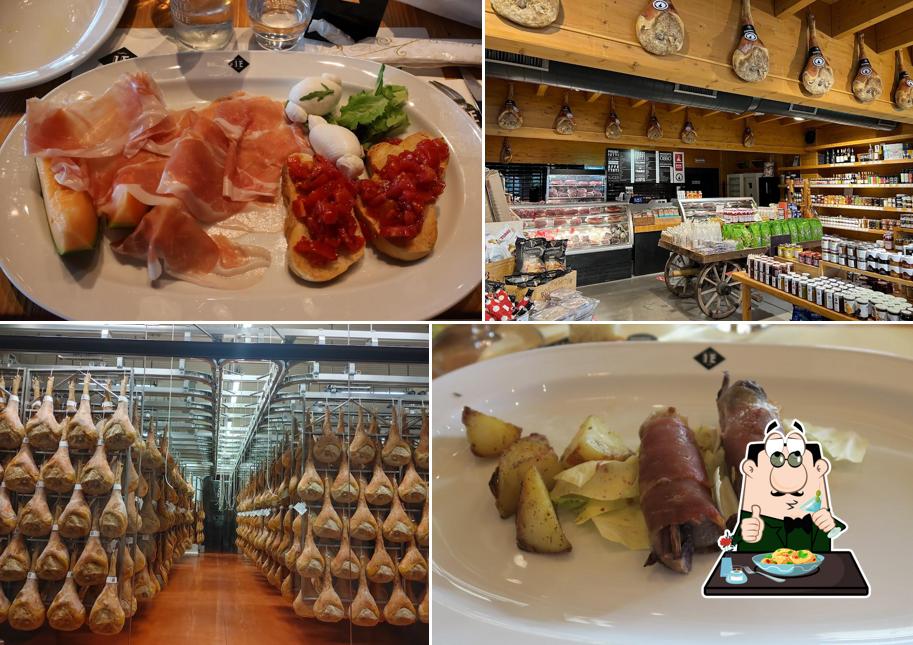 Cibo al Prosciutteria IE San Daniele