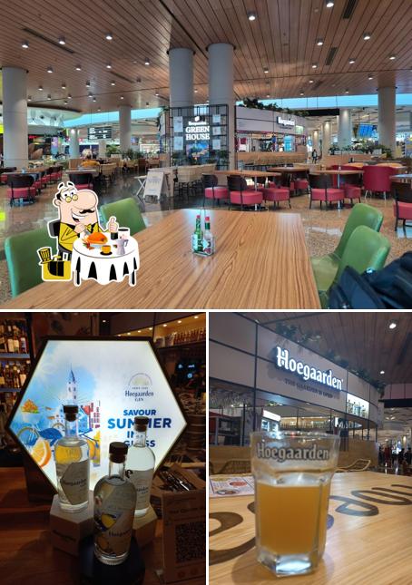Hoegaarden is distinguished by food and interior