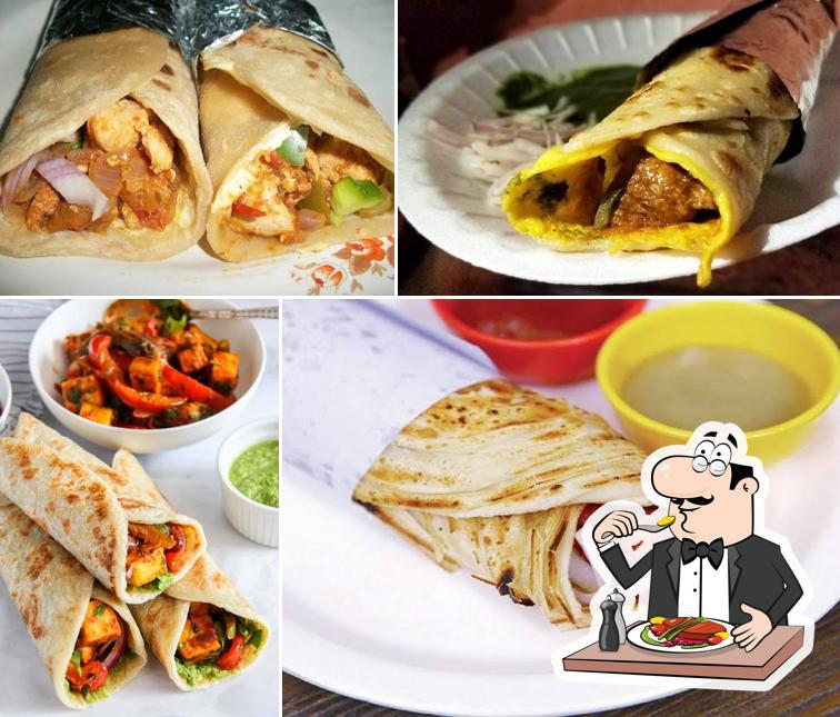 Food at Kathi Rolls And Kebab Factory