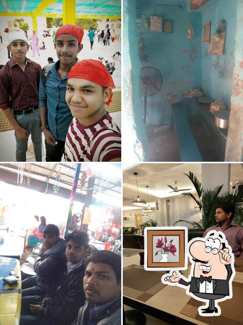 The interior of Meethi Ishishika Resturent मीठी ईशिका भोजनालय