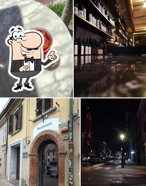 Gli esterni di Nécessaire Bistrot