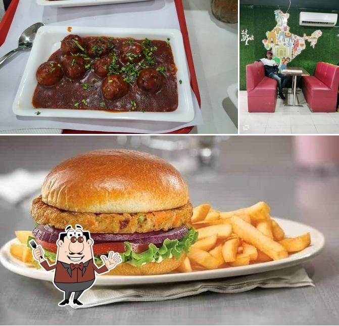 The restaurant's food and interior