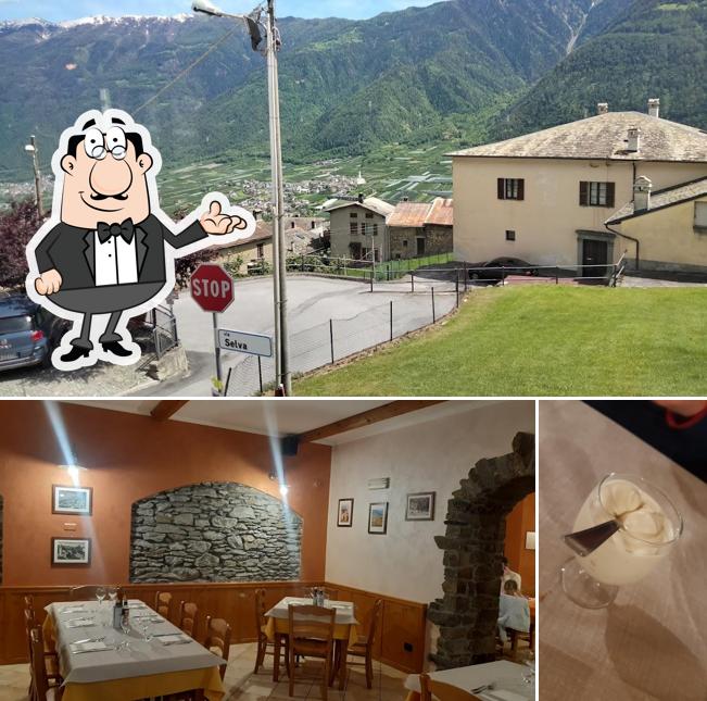 Guarda la foto che presenta la interni e esterno di Trattoria Del Simone