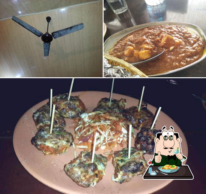 Food at Paradise Cafe