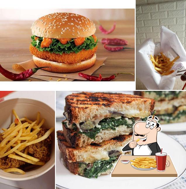 French fries at Burp Station