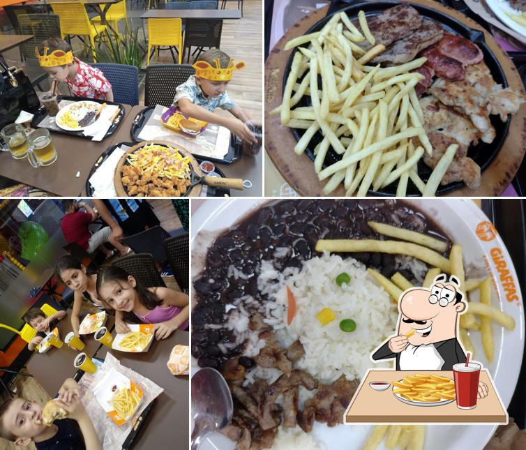 Batata frita em Giraffas Ijuí