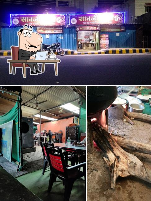 Check out how Savaji Dhaba looks inside