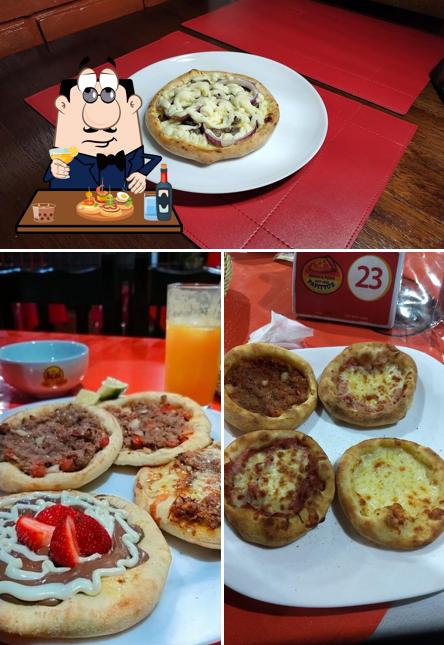 Bruschettas em Pizzaria Papitto's Cosmópolis