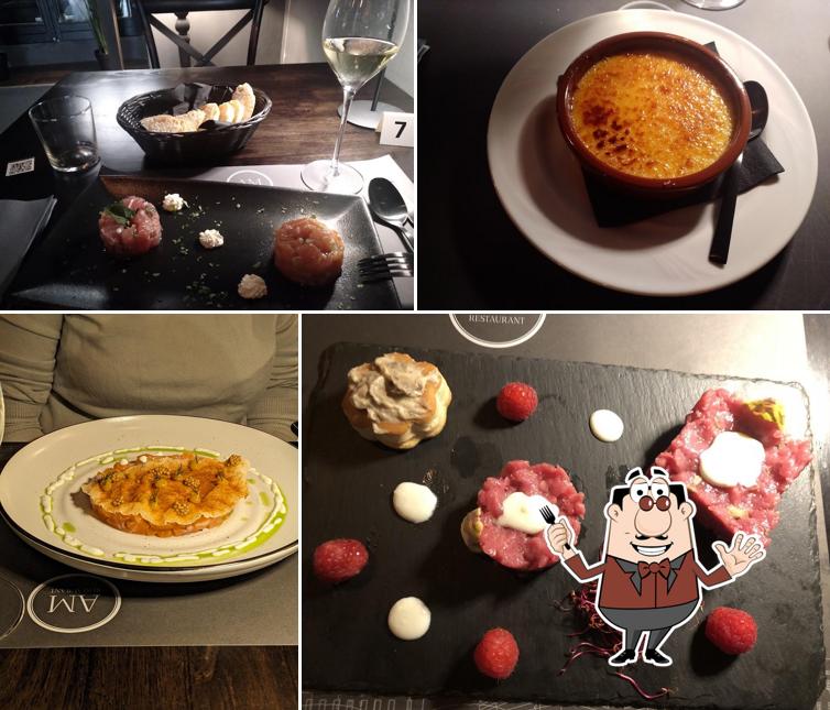 Creme brulee al AM restaurant Ristorante nel centro di Torino