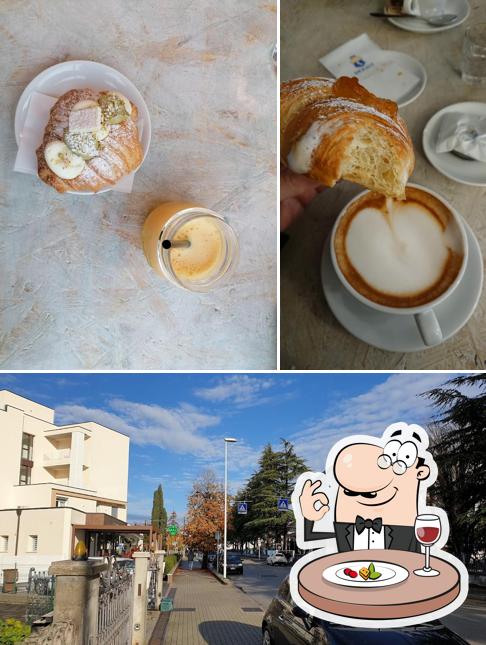 Questa è la foto che mostra la cibo e esterno di Al Vecio Fontego