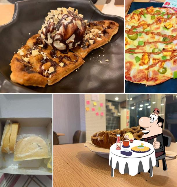 Cheese plate at Gulati Sweets