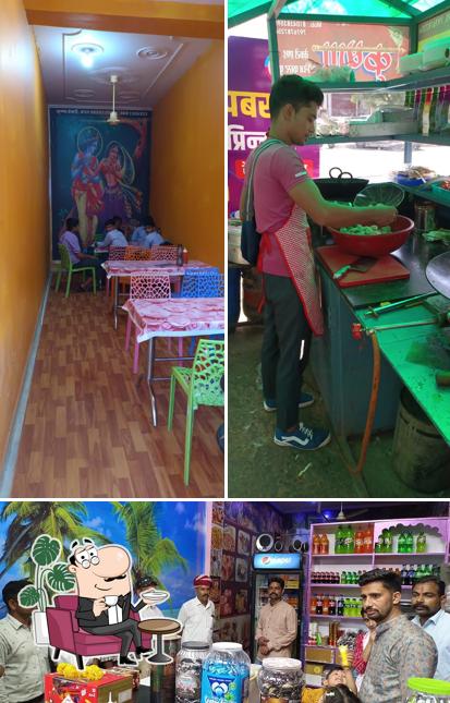 The interior of Krishna Bekeri & chaenes fast food