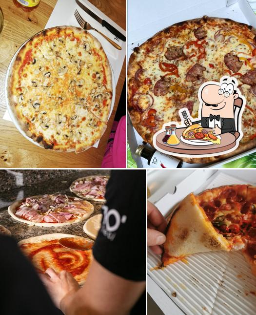 A dieci Pizza Kurier Frauenfeld, puoi prenderti una bella pizza