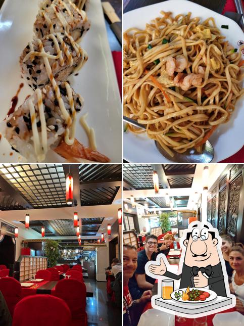 La immagine della cibo e interni di Zen Garden