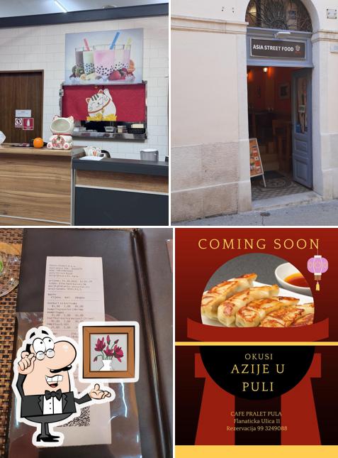 Gli interni di Asia Street Food Pula