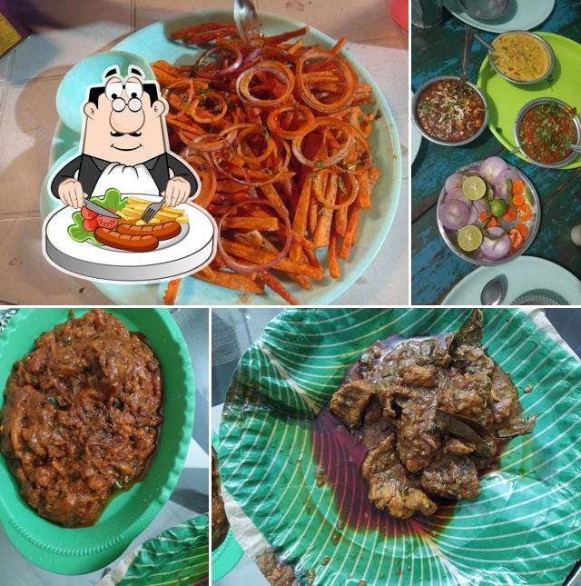 Food at Monu dhaba