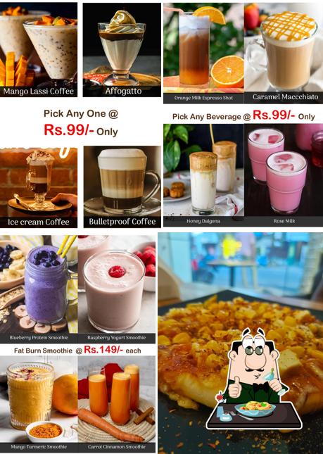 Food at FAST BAR Cafe