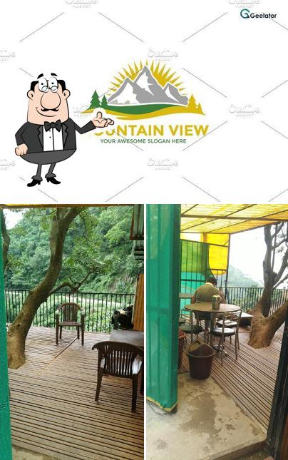 The interior of Mountain view