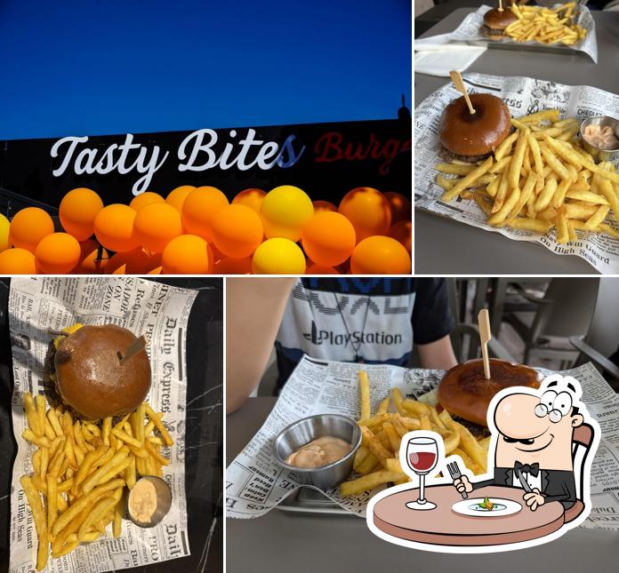 Cibo al TastyBites Burger