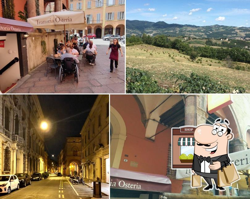 Gli esterni di Trattoria Osteria Buca Manzoni