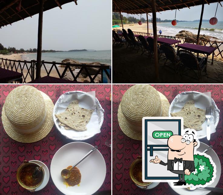 Enjoy the view at the outside area of Sea Touch