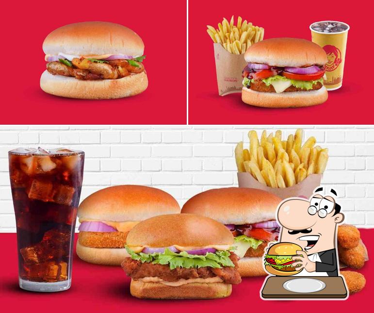 Get a burger at Wendy’s