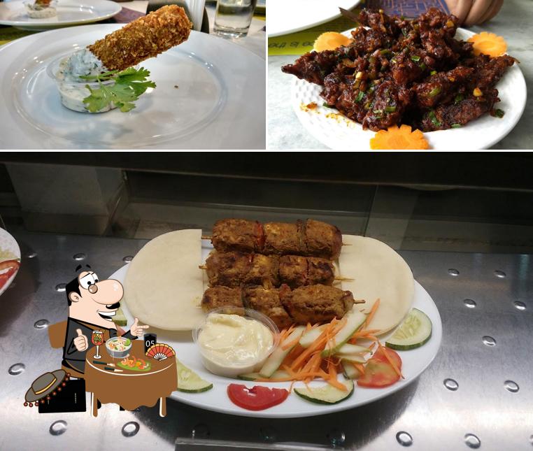 Food at Le Arabia Restaurant