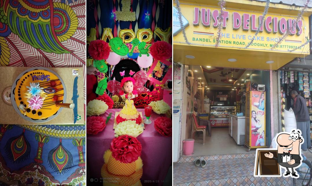 The exterior of Just Delicious Bakery Cake Shop In Bandel