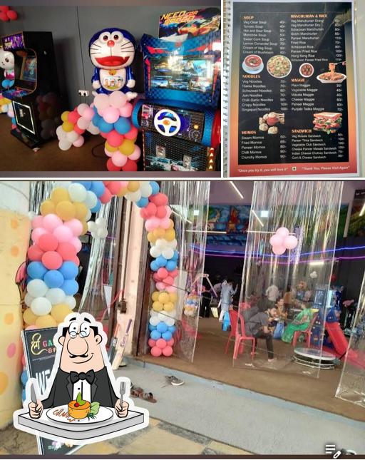 Meals at Shree Game Zone & Food Court Best Game Zone In Vidisha, Restaurant In Vidisha, Toy Shop In Vidisha, Party Hall In Vidisha