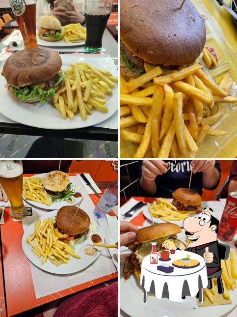 Prenditi un hamburger a Burger Boss