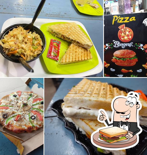 Grilled cheese sandwich at Cafe Food Territory