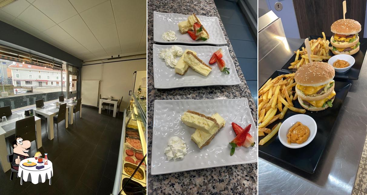 Piatto di formaggi al Central food gourmet