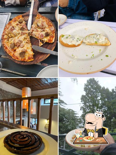Food at Devdar Woods Cafe