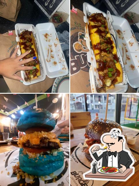 Comida em Navegante's Burguer