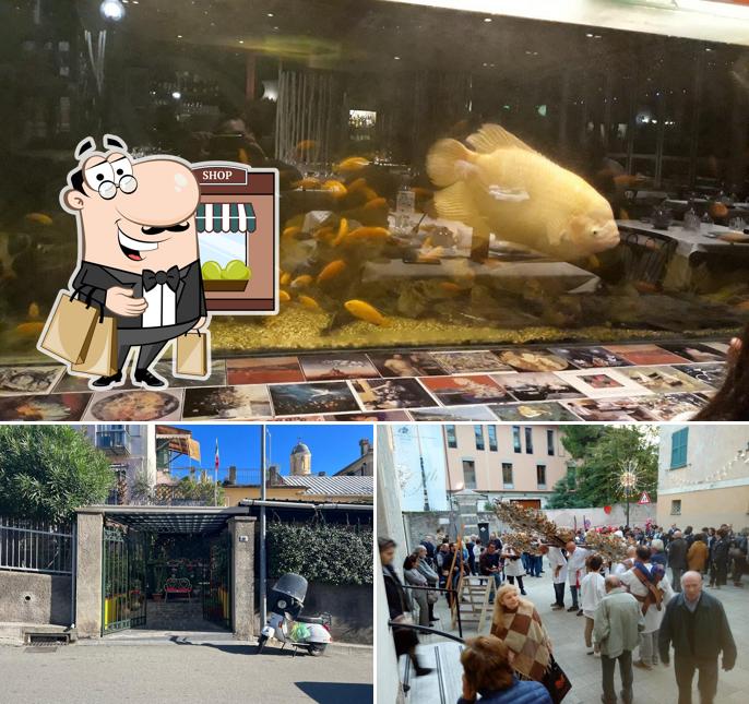 Questa è la immagine che raffigura la esterno e interni di Osteria della Castagna