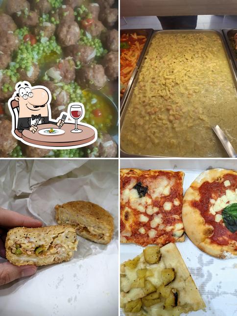 Cibo al Rosticceria Piatti Da Asporto Il Rusticone
