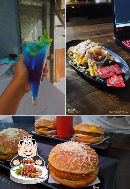 Food at Cafe king