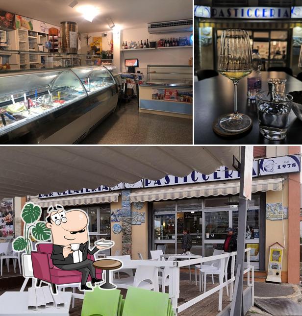 Tra le varie cose da Gelateria Pasticceria Bar Da Nino e Salvatore si possono trovare la interni e bevanda