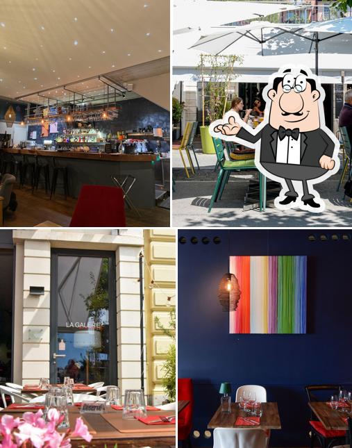 Gli interni di Ristorante La Galerie, Bar, Terrazza