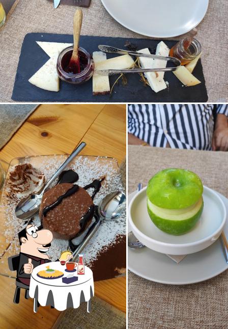 Piatto di formaggi al Centouno Osteria