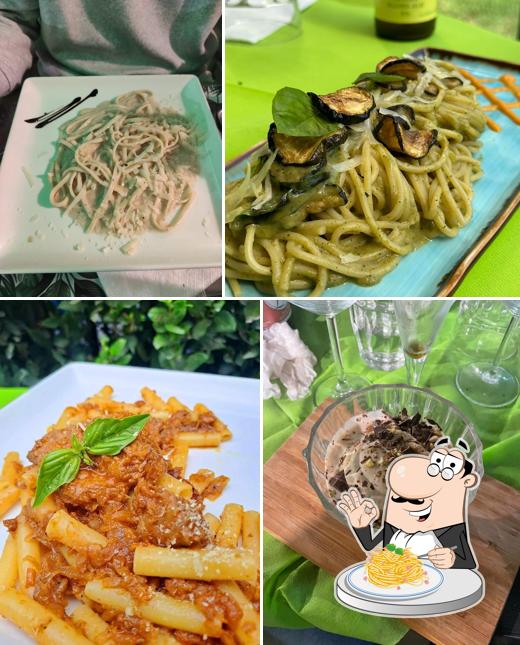 Spaghetti alla carbonara al Piperita - Ristorante & Pizzeria Vegetariano e Vegano