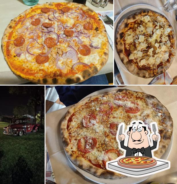 A Pizzeria da Dario, puoi ordinare una bella pizza