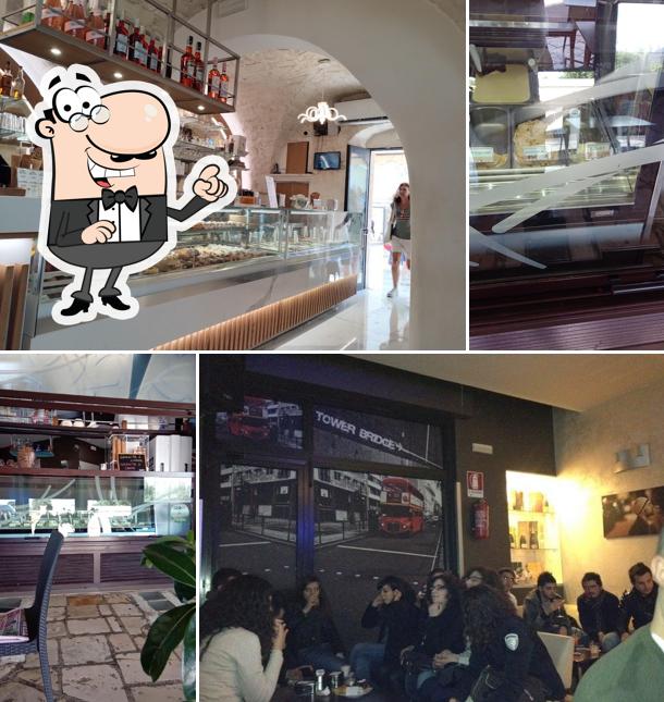 Dai un'occhiata agli interni di Tower Bridge Cafè