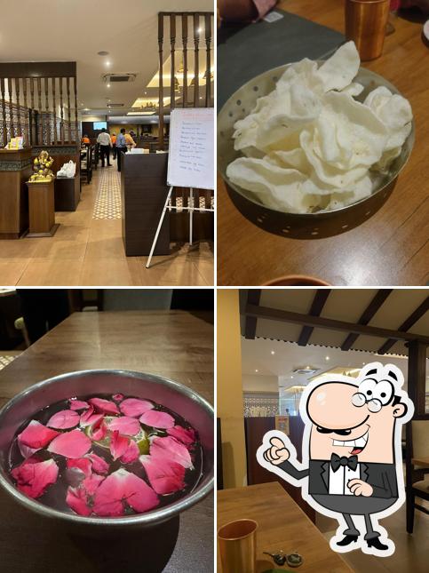 The interior of Vivaha Bhojanambu