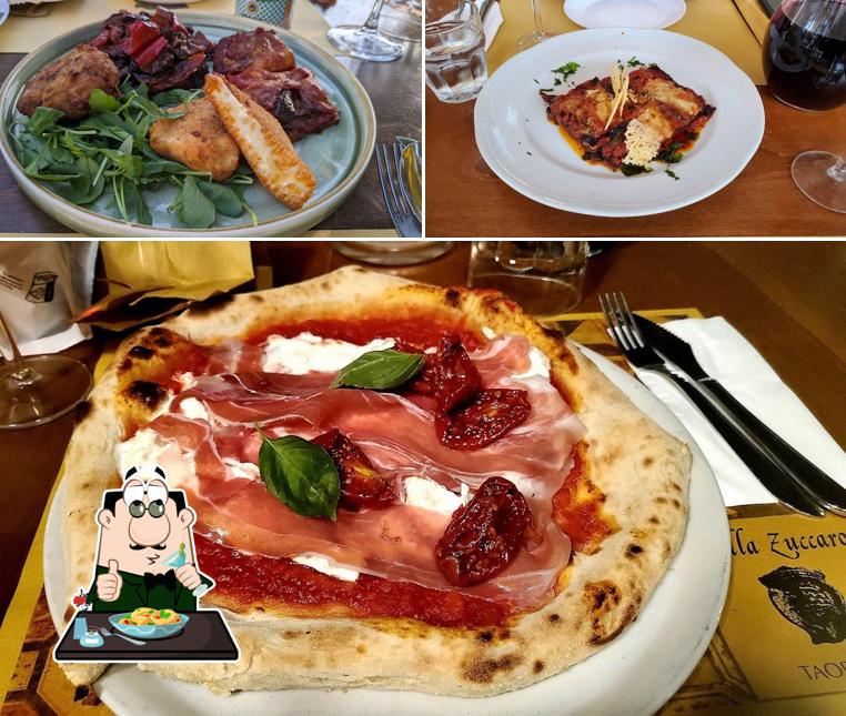 Platti al Villa Zuccaro Pizzeria Taormina