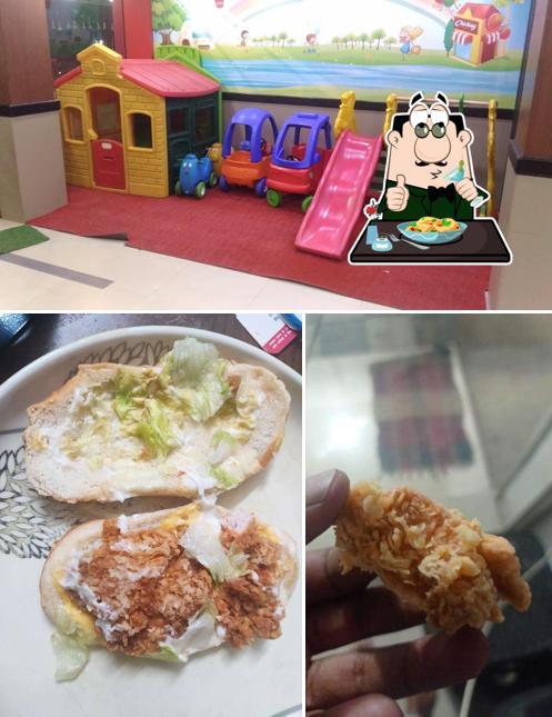 The image of Chicking’s food and play area