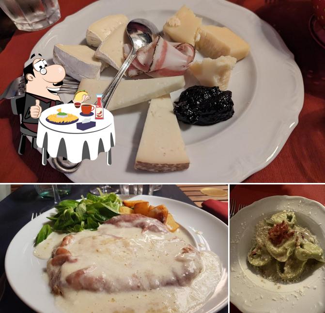 Piatto di formaggi al la taverna di roberto