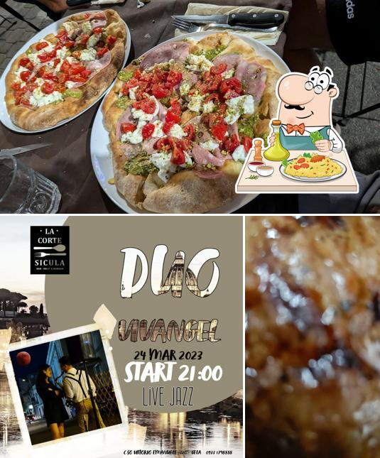 La corte sicula si caratterizza per la cibo e bevanda